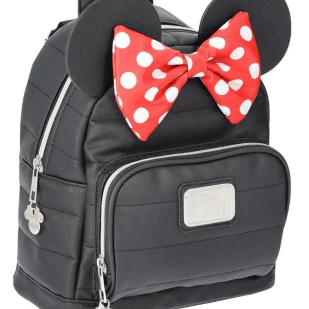New Mini Mouse Disney Licensed Backpack NWT - Picture 4 of 11